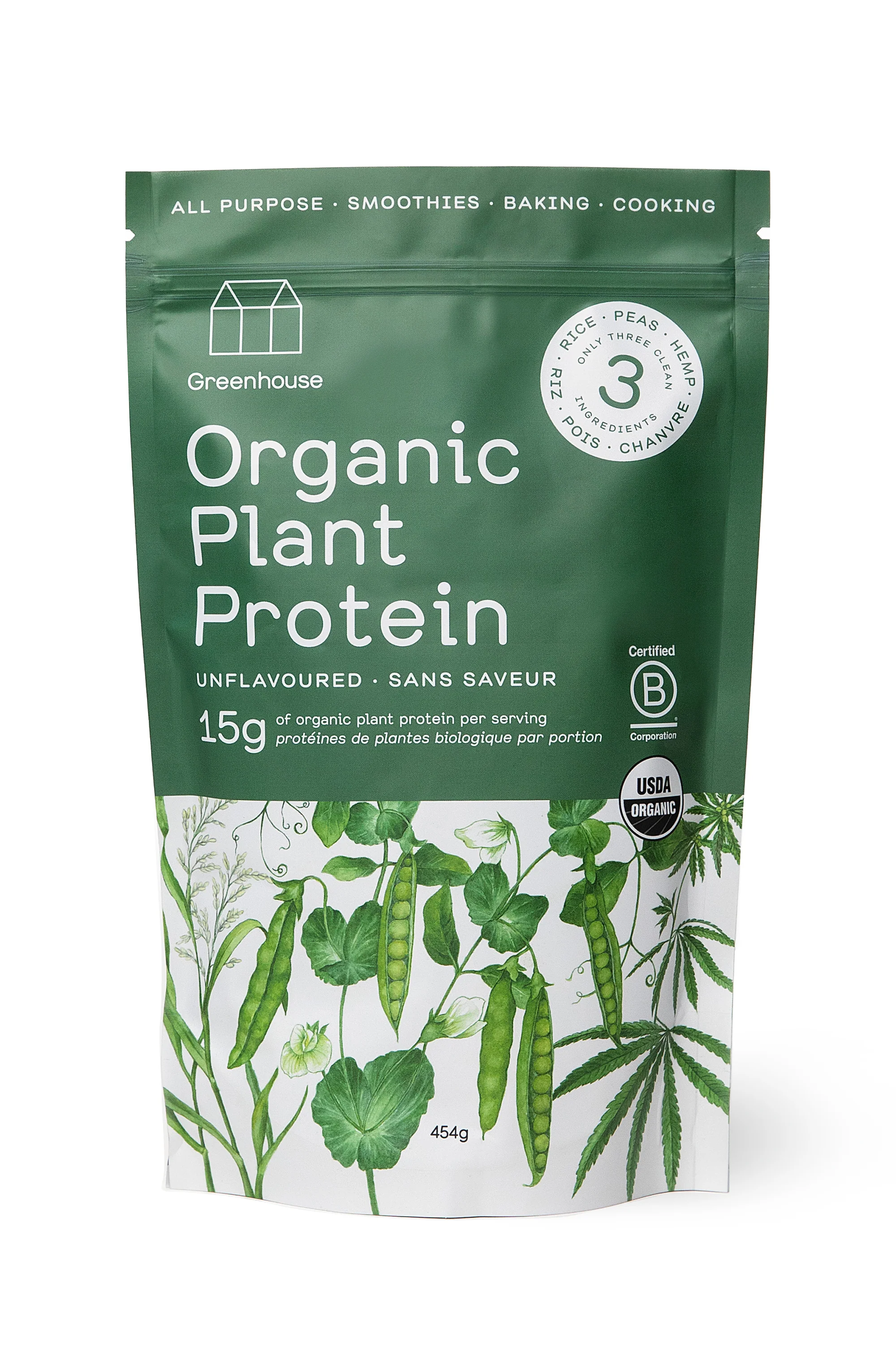 Greenhouse - Organic Plant Protein